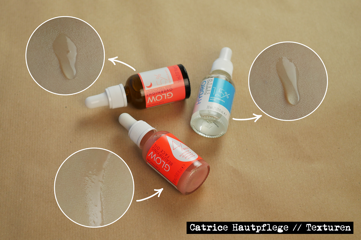 catrice hautpflege texturen