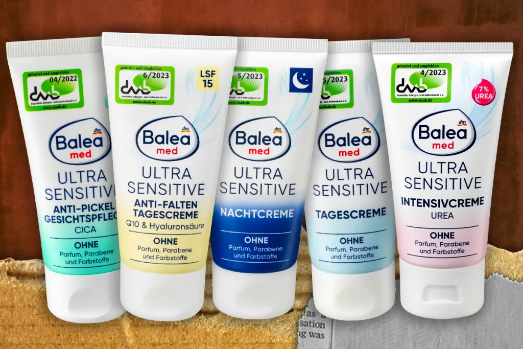 Balea Med anti-Pickel, Balea Med Anti-Falten, Balea Med Nachtcreme, Balea Med Tagescreme, Balea Med Intensivcreme